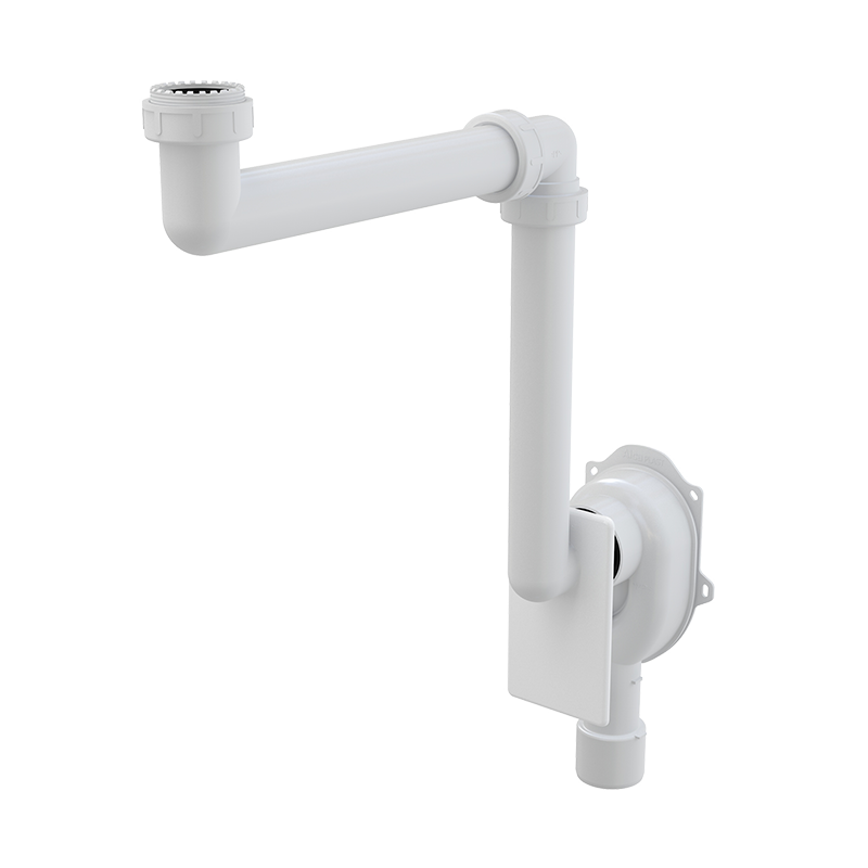 Универсальный сифон под штукатурку, экономящий пространство Универсальный сифон под штукатурку, экономящий пространство