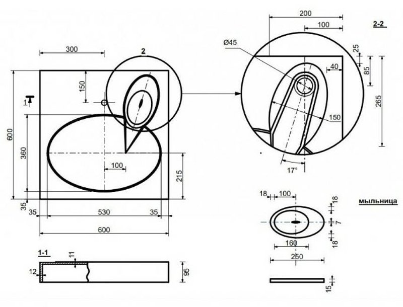 Раковина LEA 600*600 ФР-00001624 (комплект кронштейнов+упаковка), шт Раковина LEA 600*600 ФР-00001624 (комплект кронштейнов+упаковка), шт