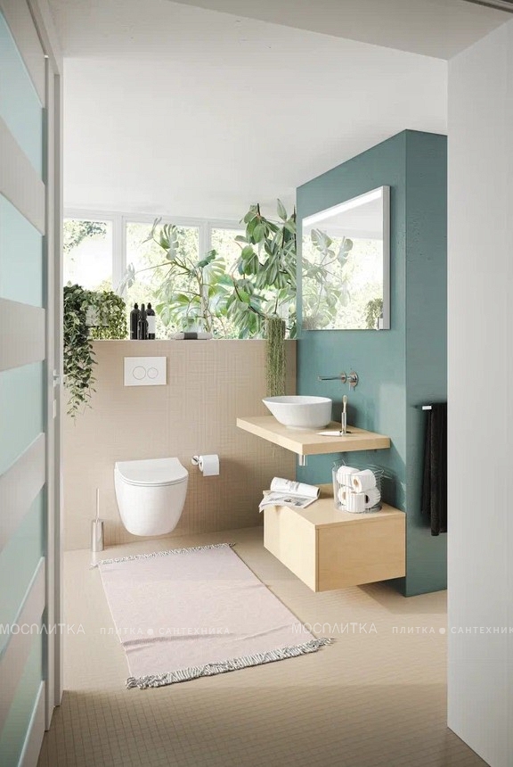 Столешница подвесная 90 см, темный вяз Столешница подвесная 90 см, темный вяз