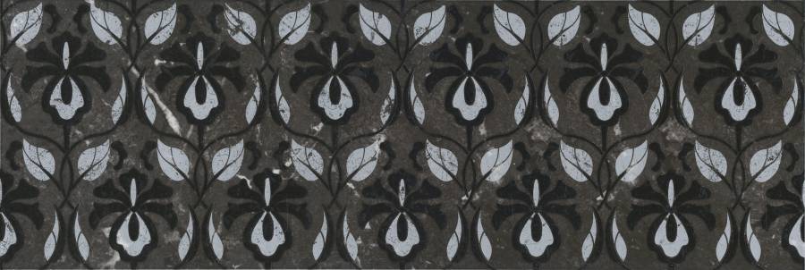 Декор Тубкаль чёрный глянцевый обрезной 30x89,5x0,9 Декор Тубкаль чёрный глянцевый обрезной 30x89,5x0,9