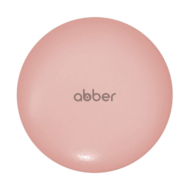 Накладка на слив для раковины ABBER AC0014MP розовая матовая, керамика Накладка на слив для раковины ABBER AC0014MP розовая матовая, керамика
