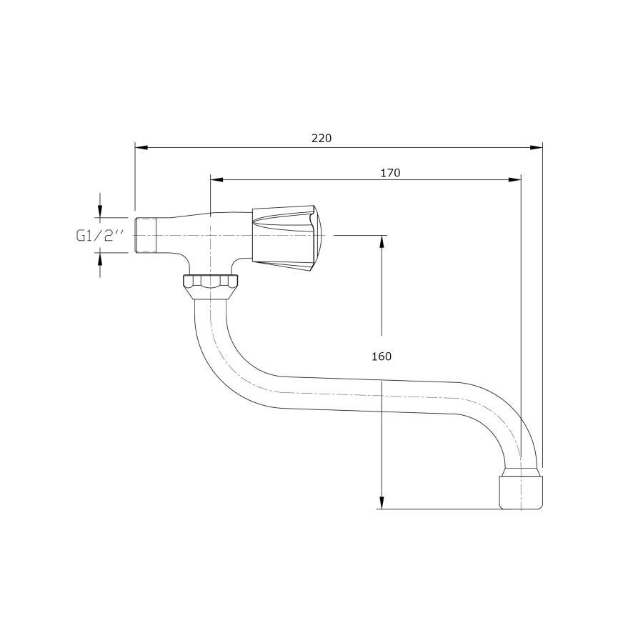 Кран для умывальника RUSH Pioneer (PI7950-28) Кран для умывальника RUSH Pioneer (PI7950-28)