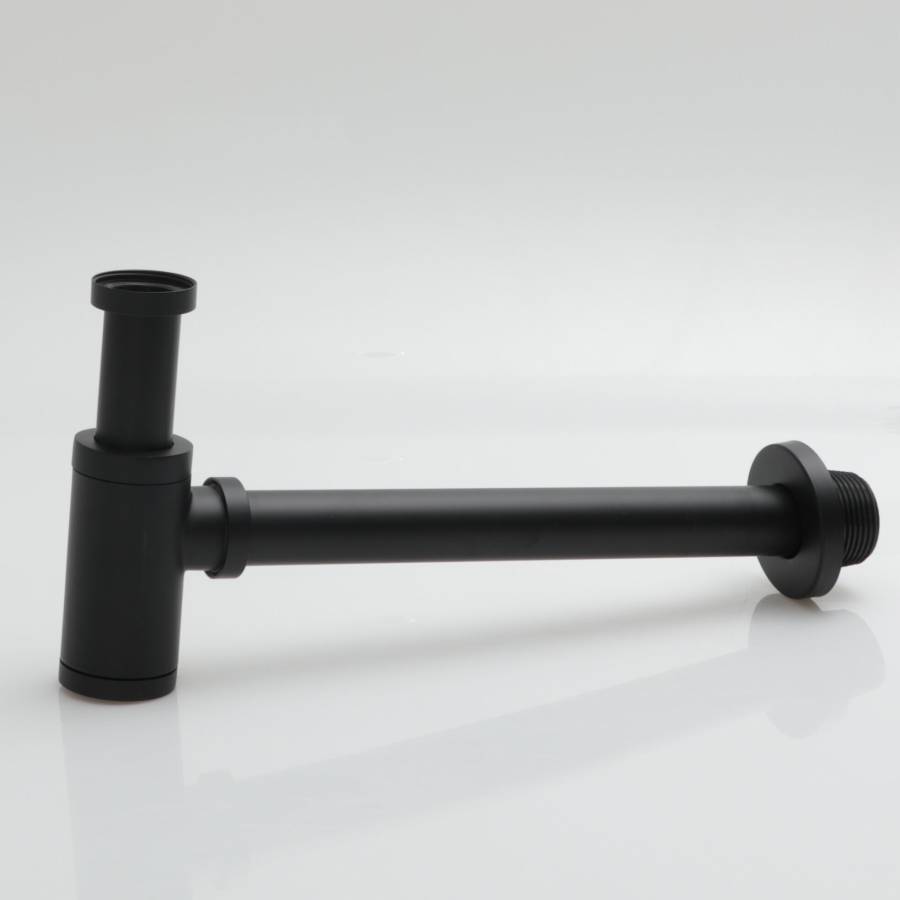 Сифон для раковины Point, чёрный матовый Сифон для раковины Point, чёрный матовый