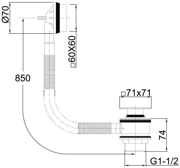 Слив-перелив для ванны Allen Brau Infinity 5.21028-31 черный матовый Слив-перелив для ванны Allen Brau Infinity 5.21028-31 черный матовый