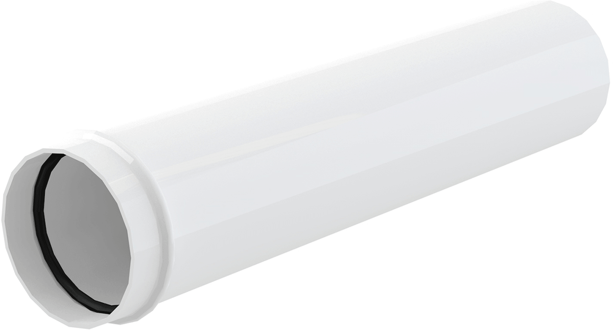 Удлинитель DN32, белый Удлинитель DN32, белый