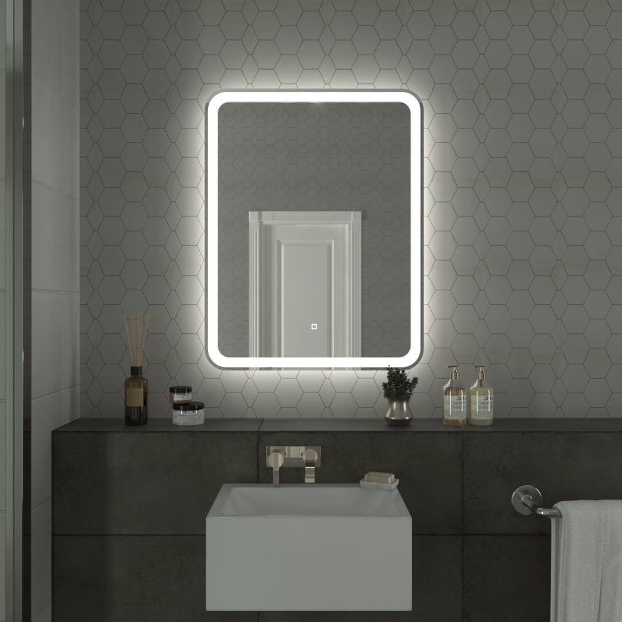 Зеркало Onika Магна 60 с LED подсветкой Зеркало Onika Магна 60 с LED подсветкой