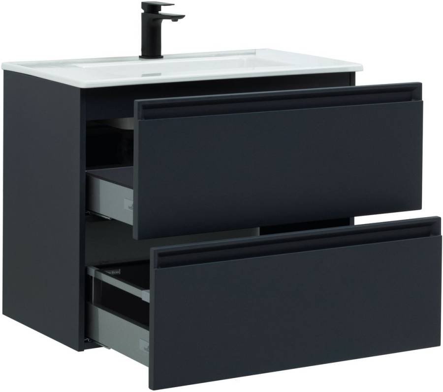Тумба под раковину Allen Brau Eclipse 80 1.E1002.AM антрацит матовый Тумба под раковину Allen Brau Eclipse 80 1.E1002.AM антрацит матовый