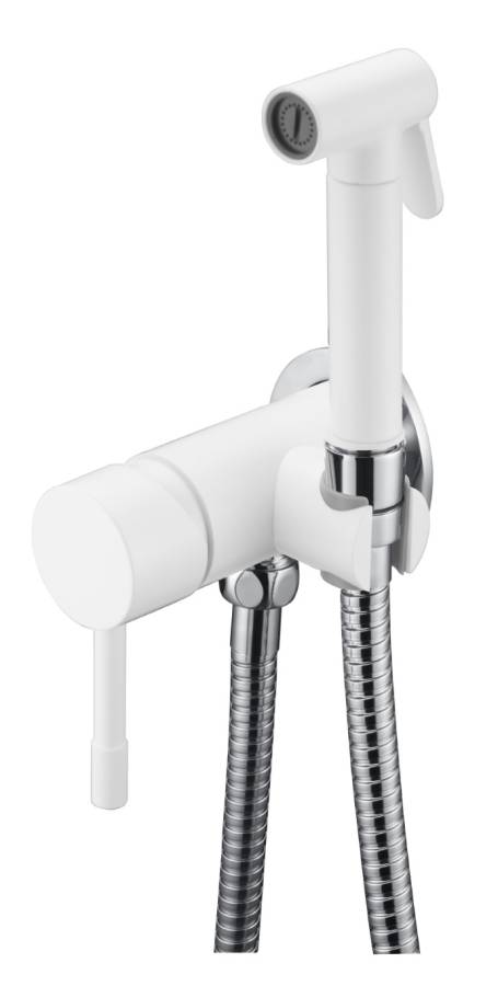 Смеситель гигиенический, Uno. White Chrome Смеситель гигиенический, Uno. White Chrome