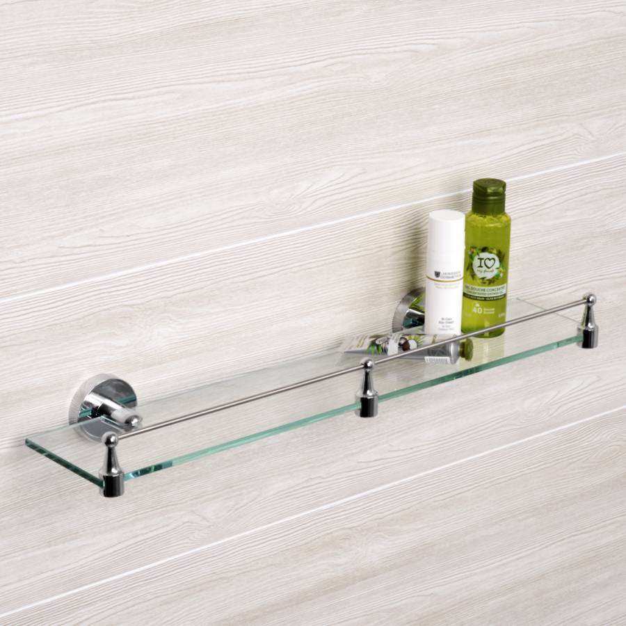 Rhein K-6244 Полка стеклянная с бортиком Rhein K-6244 Полка стеклянная с бортиком