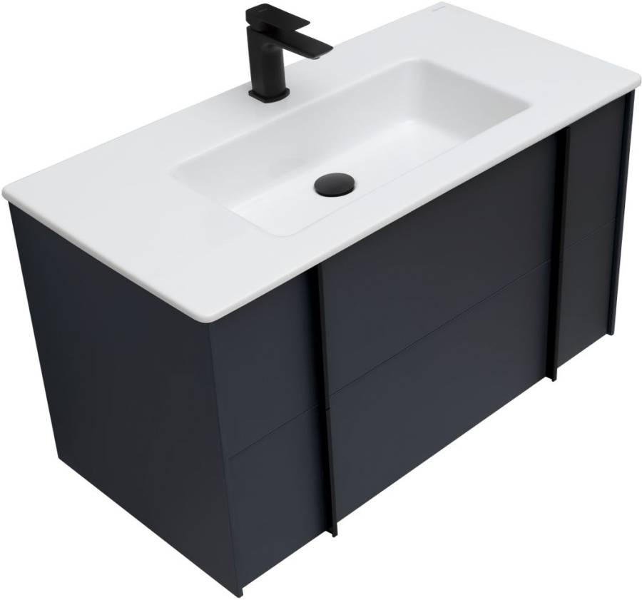 Тумба под раковину Allen Brau Reality 90 1.32006.AM антрацит матовый Тумба под раковину Allen Brau Reality 90 1.32006.AM антрацит матовый