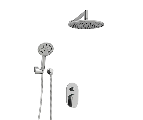 A14030 Встраиваемый комплект для душа с верхней душевой насадкой и лейкой Wasserkraft A14030 Встраиваемый комплект для душа с верхней душевой насадкой и лейкой Wasserkraft