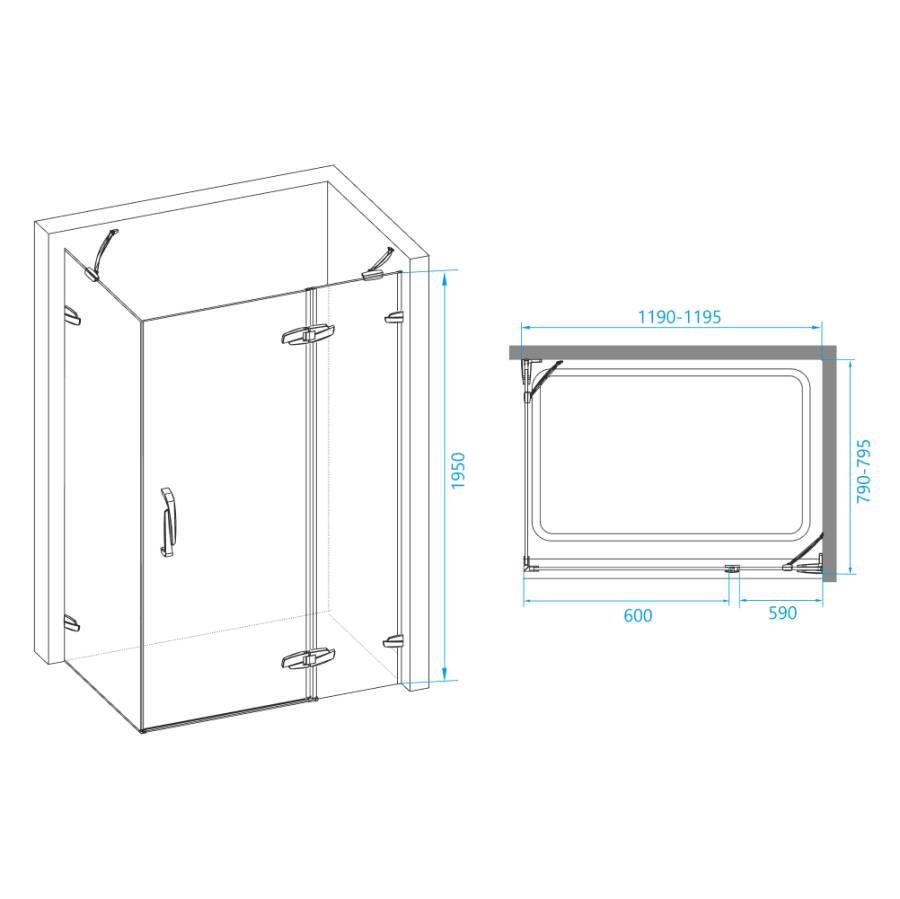 Душевой уголок RGW SA-41, 02034182-11, 80 х 120 см прямоугольный, стекло прозрачное, хром/красный Душевой уголок RGW SA-41, 02034182-11, 80 х 120 см прямоугольный, стекло прозрачное, хром/красный