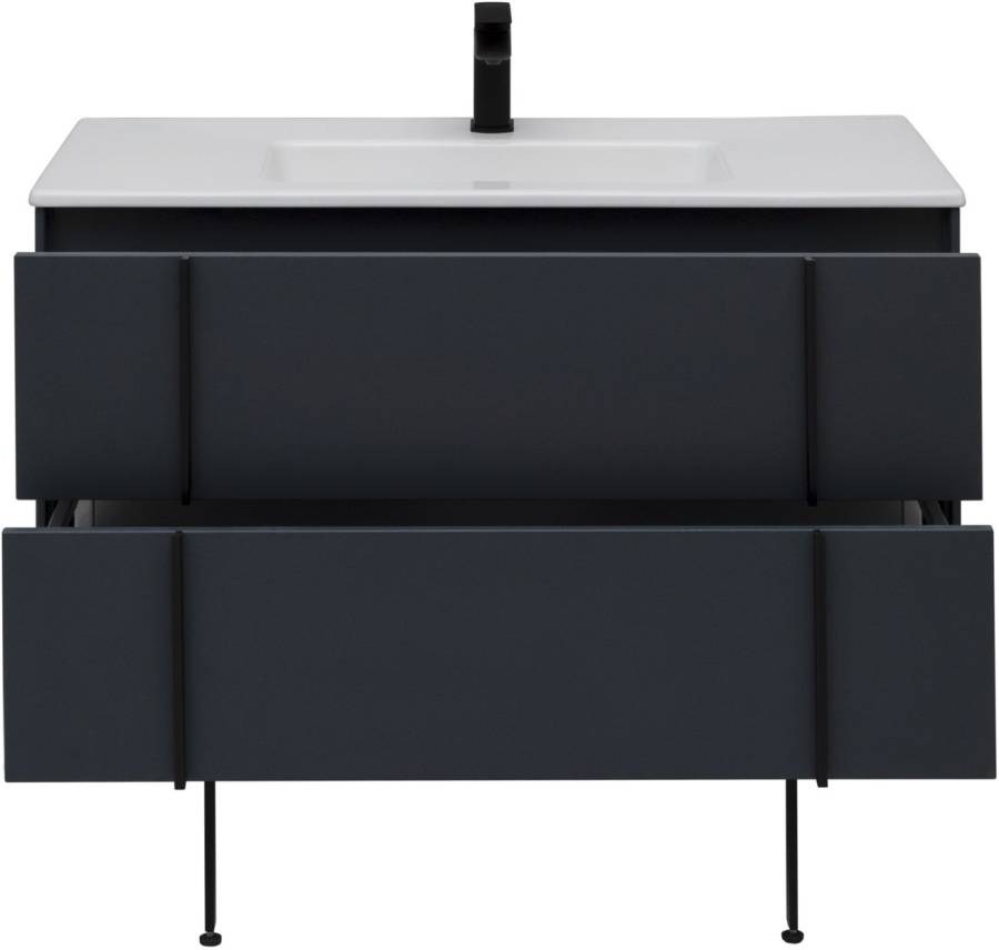 Тумба под раковину Allen Brau Reality 100 1.32007.AM антрацит матовый Тумба под раковину Allen Brau Reality 100 1.32007.AM антрацит матовый