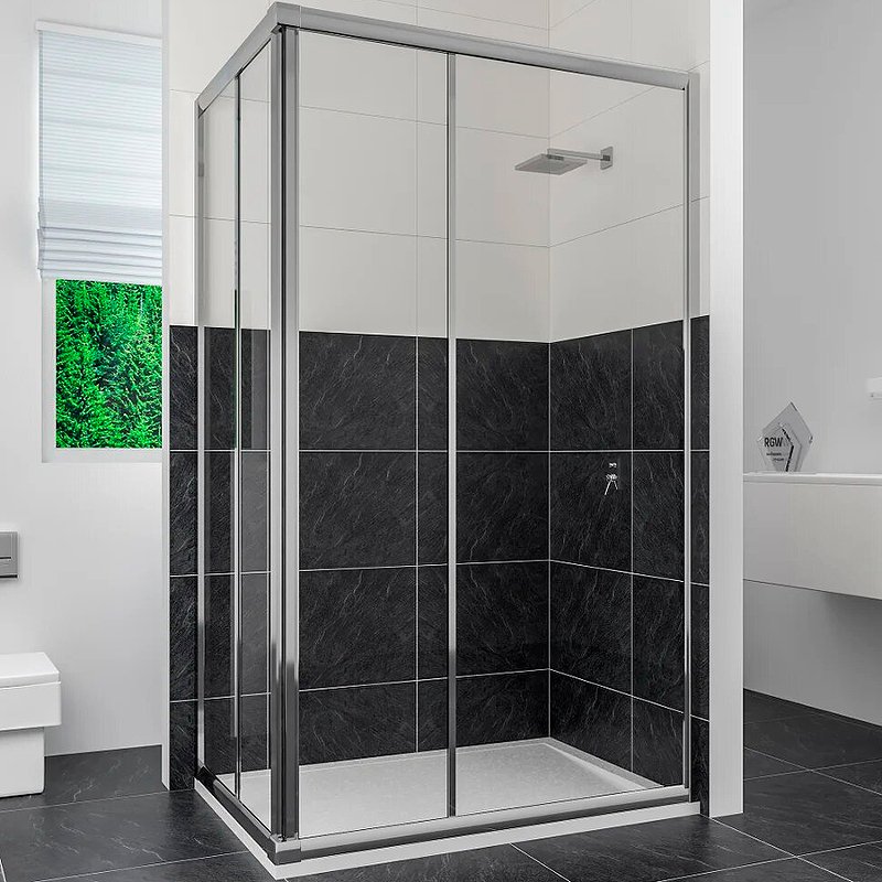 Душевой уголок RGW Classic CL-42 120x80 04094282-11 профиль Хром стекло прозрачное Душевой уголок RGW Classic CL-42 120x80 04094282-11 профиль Хром стекло прозрачное