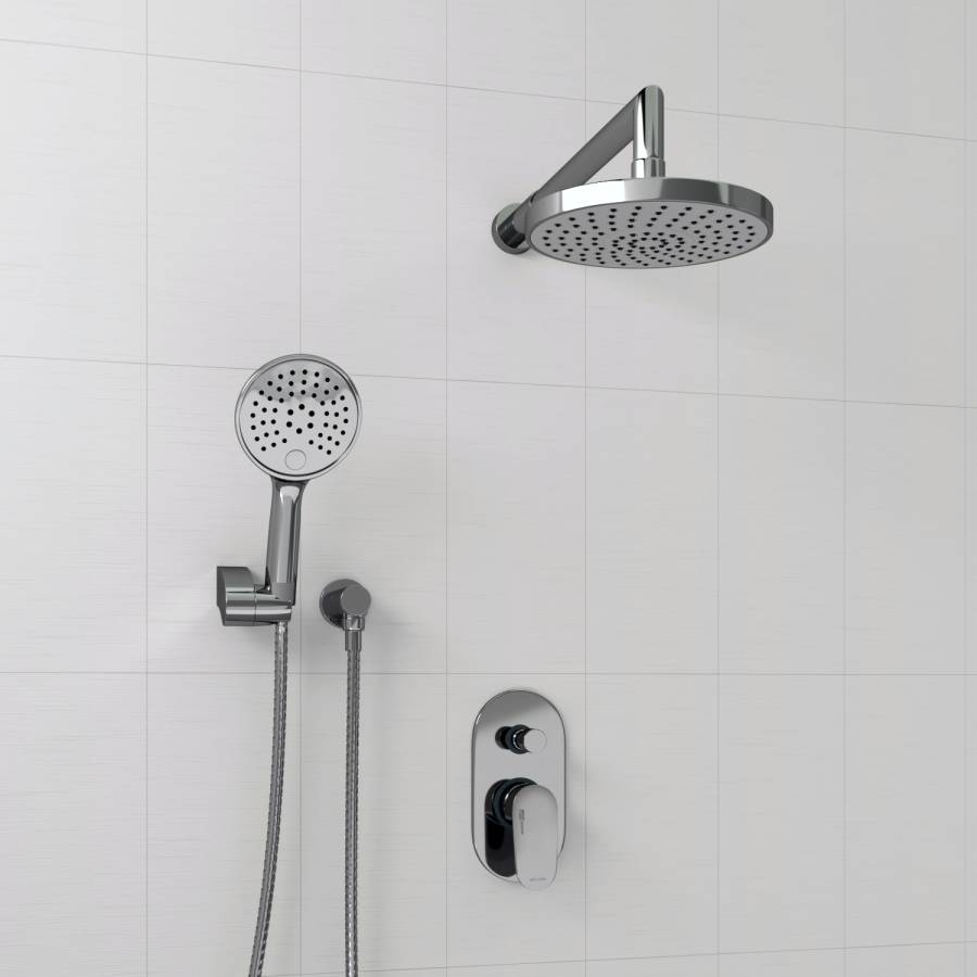 A14029 Встраиваемый комплект для душа с верхней душевой насадкой и лейкой Wasserkraft A14029 Встраиваемый комплект для душа с верхней душевой насадкой и лейкой Wasserkraft