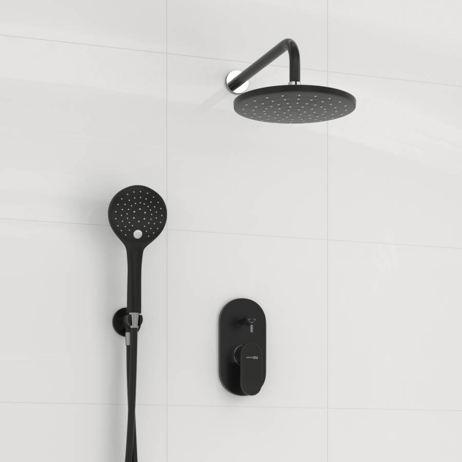 A16777 Встраиваемый комплект для душа с верхней душевой насадкой и 
Wasserkraft A16777 Встраиваемый комплект для душа с верхней душевой насадкой и 
Wasserkraft