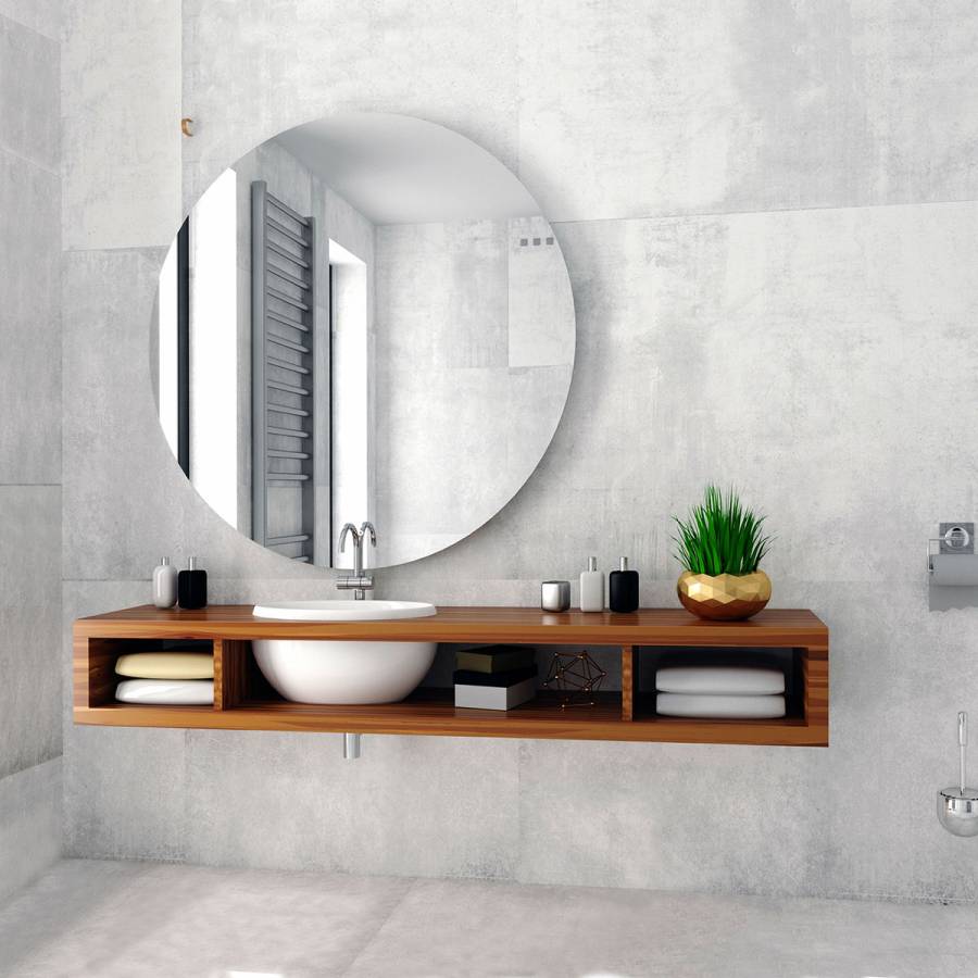 Зеркало Creto Elegante d100см с сенсорным выключателем Зеркало Creto Elegante d100см с сенсорным выключателем