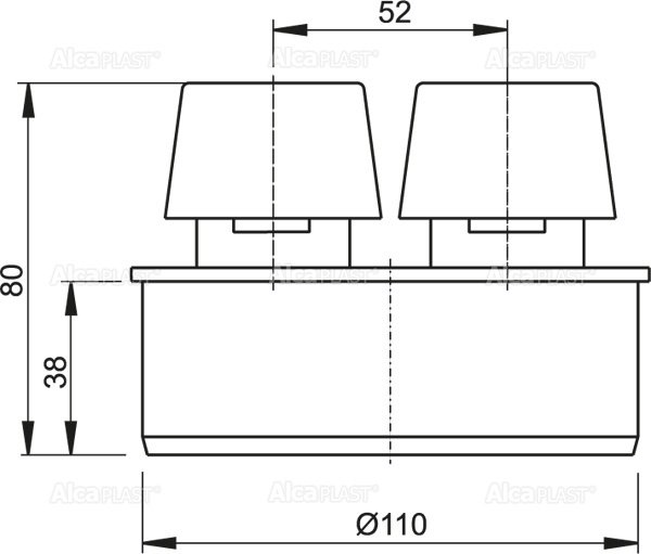 Вентиляционный клапан DN110 Вентиляционный клапан DN110
