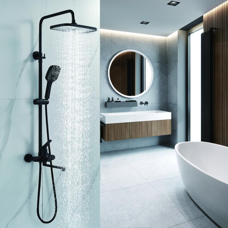 Душевая стойка со смесителем Shevanik S62H S6236H Душевая стойка со смесителем Shevanik S62H S6236H