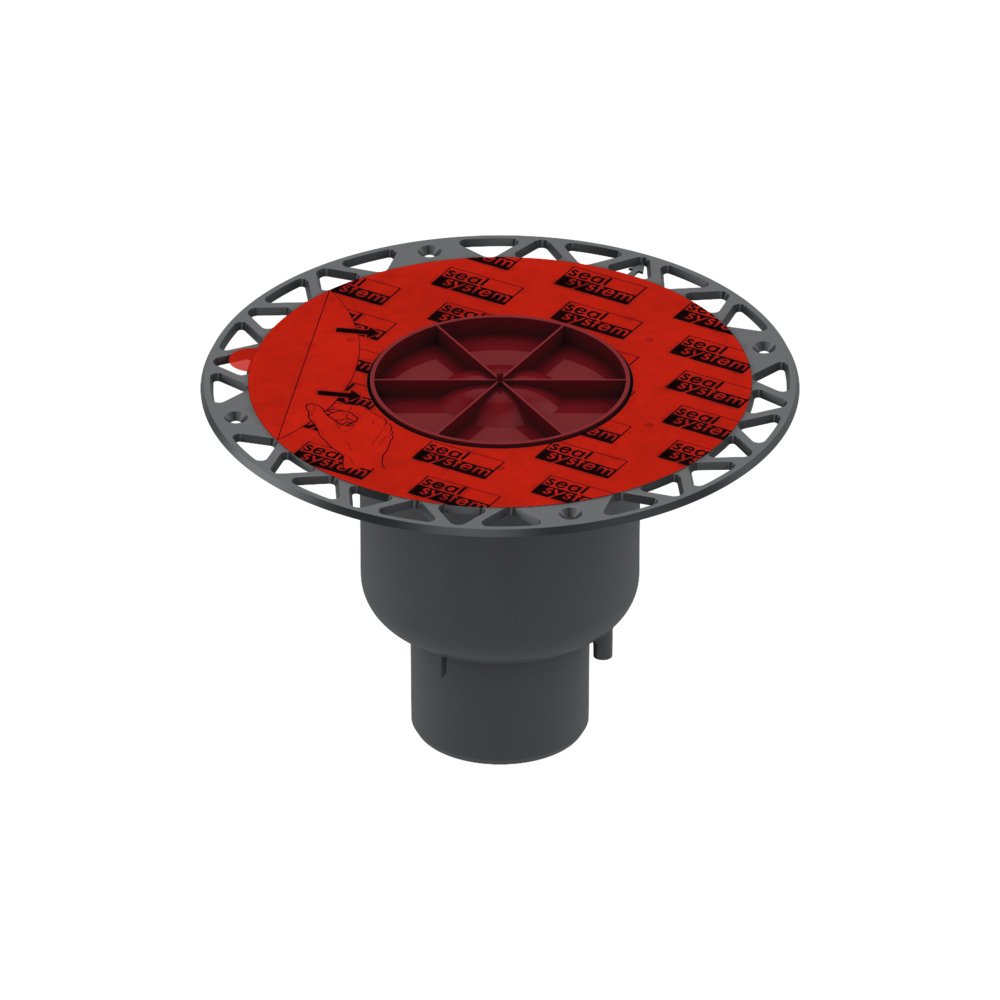 Сифон TECEdrainpoint S DN 70, вертикальный с универсальным фланцем Seal System Сифон TECEdrainpoint S DN 70, вертикальный с универсальным фланцем Seal System