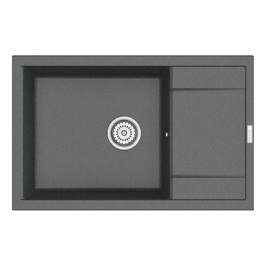 Мойка кухонная Point Велета 78 PN3002GR, графит Мойка кухонная Point Велета 78 PN3002GR, графит