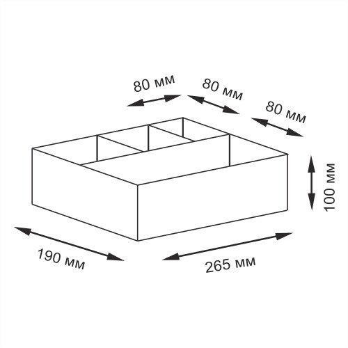 Neime WB-190-M Плетеная корзина Neime WB-190-M Плетеная корзина