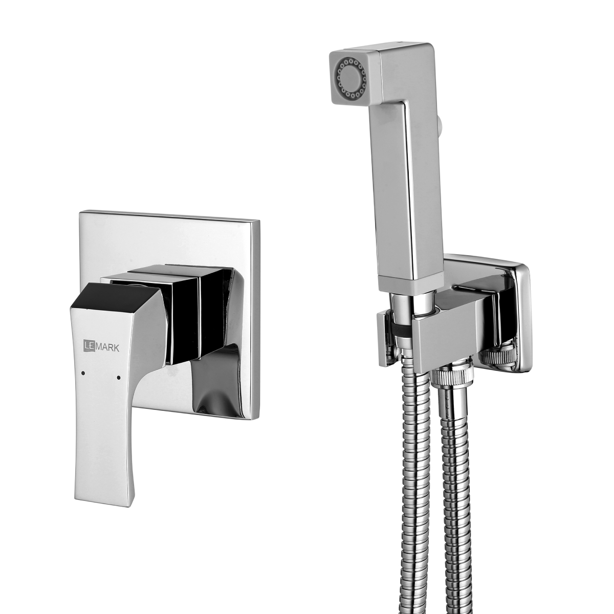 Смеситель Lemark Unit LM4519C с гигиеническим душем, встраиваемый Смеситель Lemark Unit LM4519C с гигиеническим душем, встраиваемый