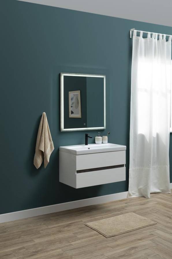 Зеркало Aquanet Nova Lite 75 дуб рошелье LED Зеркало Aquanet Nova Lite 75 дуб рошелье LED