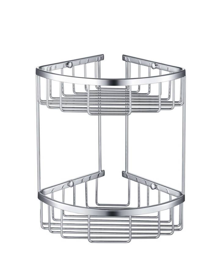 Полка угловая ярусная Timo Nelson 150082/00 chrome Полка угловая ярусная Timo Nelson 150082/00 chrome