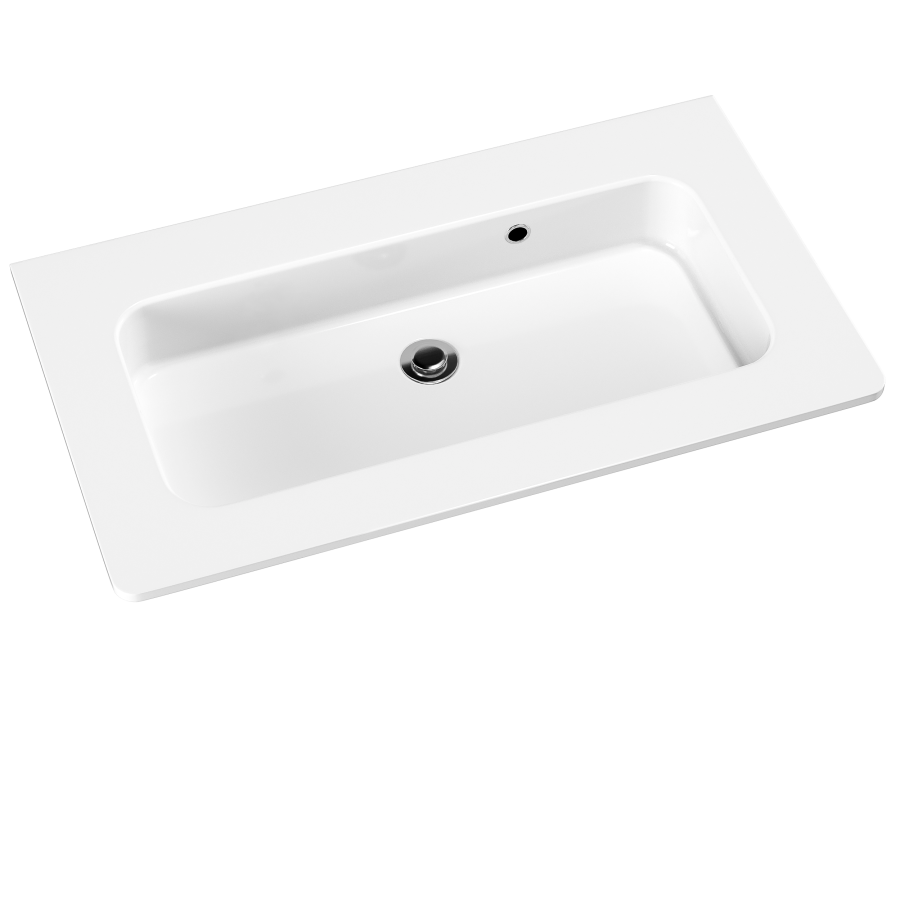 Тумба с раковиной Creto Bravo White 100 см Тумба с раковиной Creto Bravo White 100 см