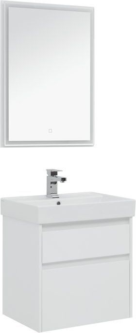 Мебель для ванной Aquanet Nova Lite 60 белый (2 ящика) Мебель для ванной Aquanet Nova Lite 60 белый (2 ящика)