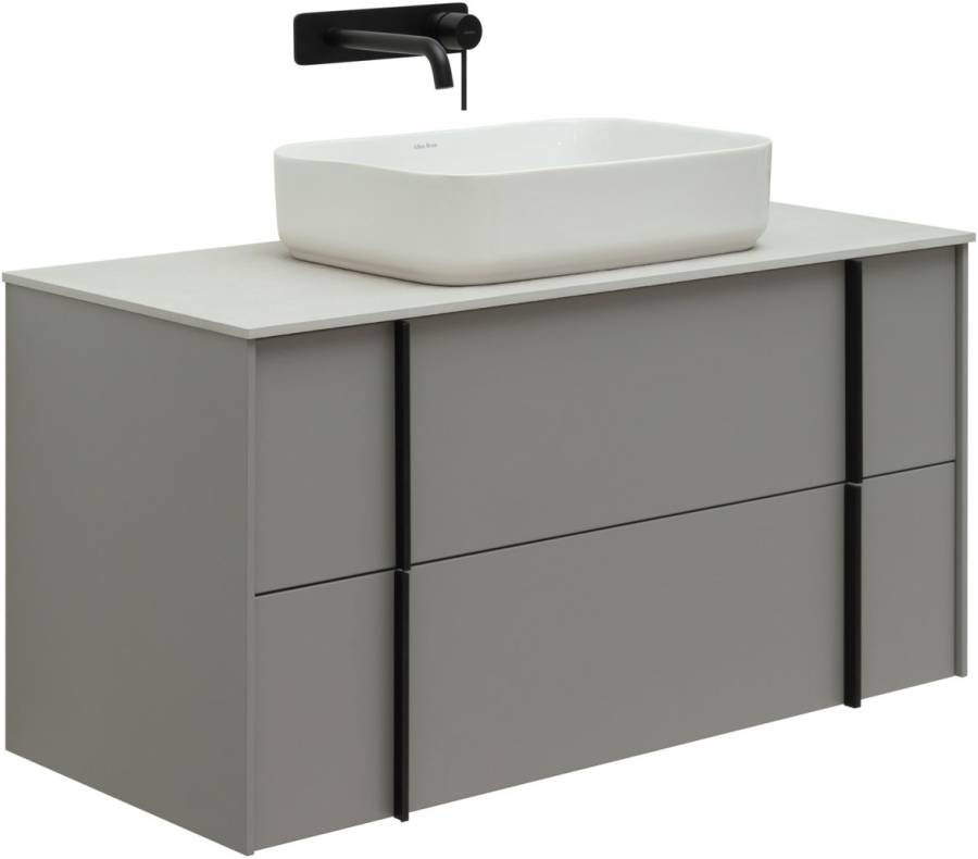 Тумба под раковину Allen Brau Reality 100 1.32007.PGM платина матовый Тумба под раковину Allen Brau Reality 100 1.32007.PGM платина матовый