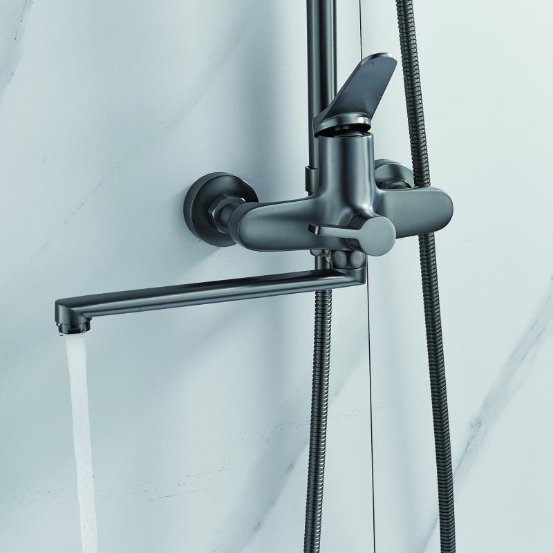 Душевая стойка со смесителем Shevanik S62T S6236T Душевая стойка со смесителем Shevanik S62T S6236T