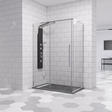 Душевой уголок RGW SV-42 (SV-12 + Z-05) 32324240-11 140*100