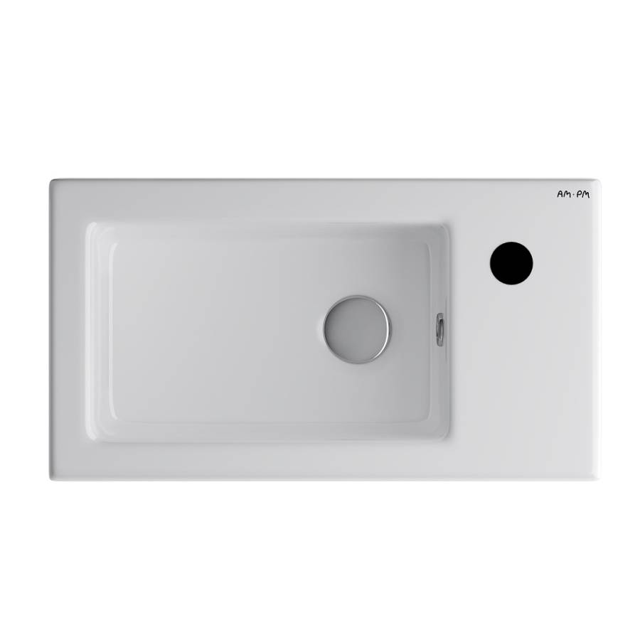 M85AWCC0452WG X-Joy, Раковина мебельная, керамическая, 45 см, встроенная, цвет: Белый, глянец M85AWCC0452WG X-Joy, Раковина мебельная, керамическая, 45 см, встроенная, цвет: Белый, глянец