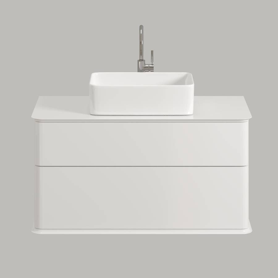 Тумба под раковину Creto Stella 100 см белый глянец, 16-CRE50/100 Тумба под раковину Creto Stella 100 см белый глянец, 16-CRE50/100
