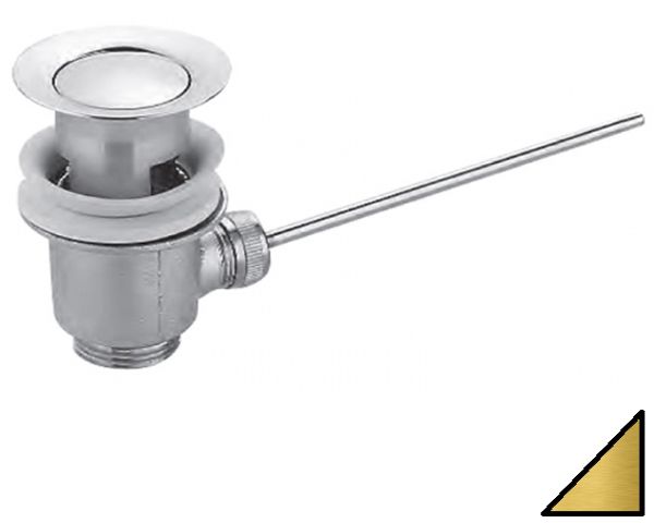 Донный клапан Paffoni ZSCA002GF золото Донный клапан Paffoni ZSCA002GF золото