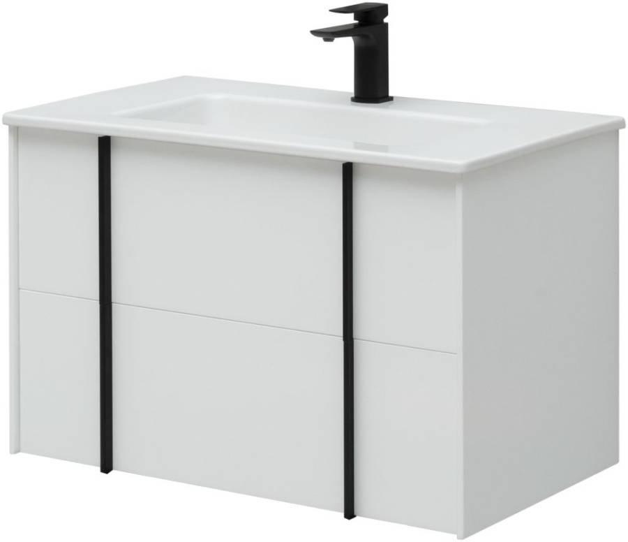 Тумба под раковину Allen Brau Reality 80 1.32005.WM белый матовый Тумба под раковину Allen Brau Reality 80 1.32005.WM белый матовый