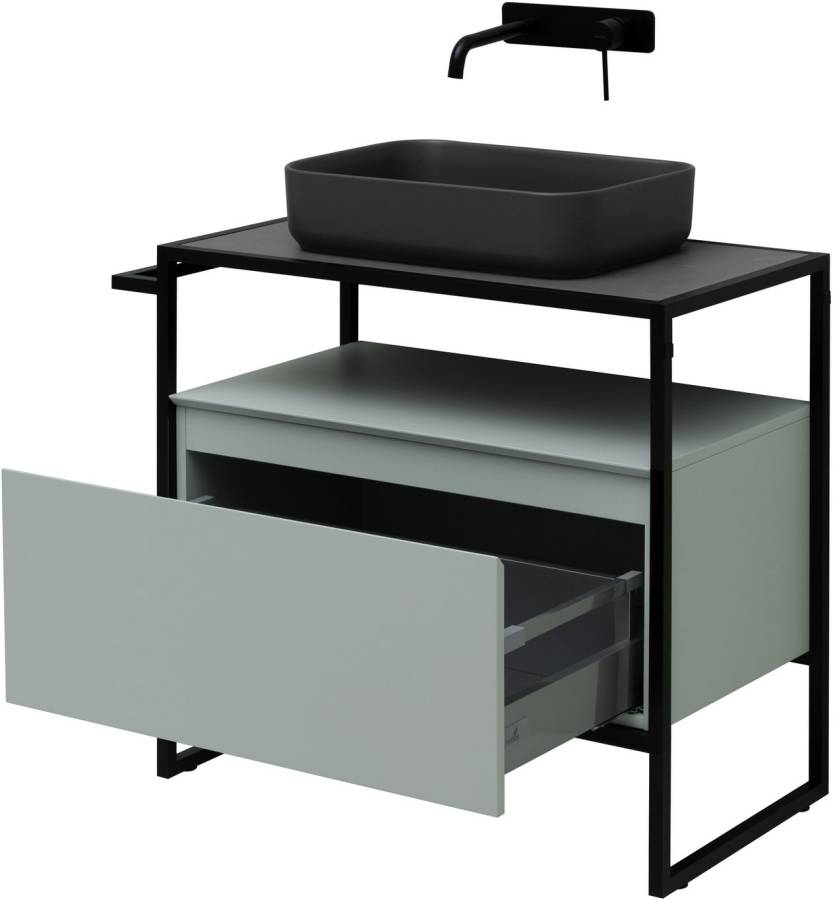 Тумба под раковину Allen Brau Priority 80 1.31002.PWM папирус матовый Тумба под раковину Allen Brau Priority 80 1.31002.PWM папирус матовый