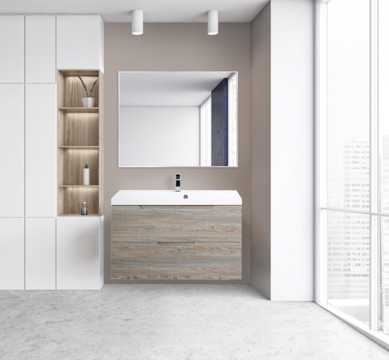 Раковина из литьевого мрамора BelBagno BB1000/450-LV-MR-AST Раковина из литьевого мрамора BelBagno BB1000/450-LV-MR-AST