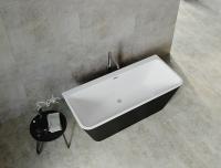 Акриловая ванна Aquanet Family Perfect 170x75 13775 Matt Finish (панель Black matte)