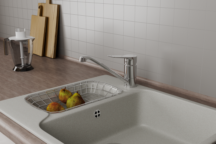 Смеситель для кухни с поворотным изливом RUSH Haiti (HA1935-25) Смеситель для кухни с поворотным изливом RUSH Haiti (HA1935-25)