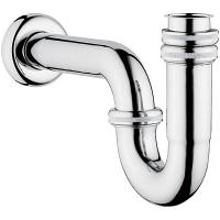 Сифон S-типа для мойки (металлический) Сифон S-типа для мойки (металлический)