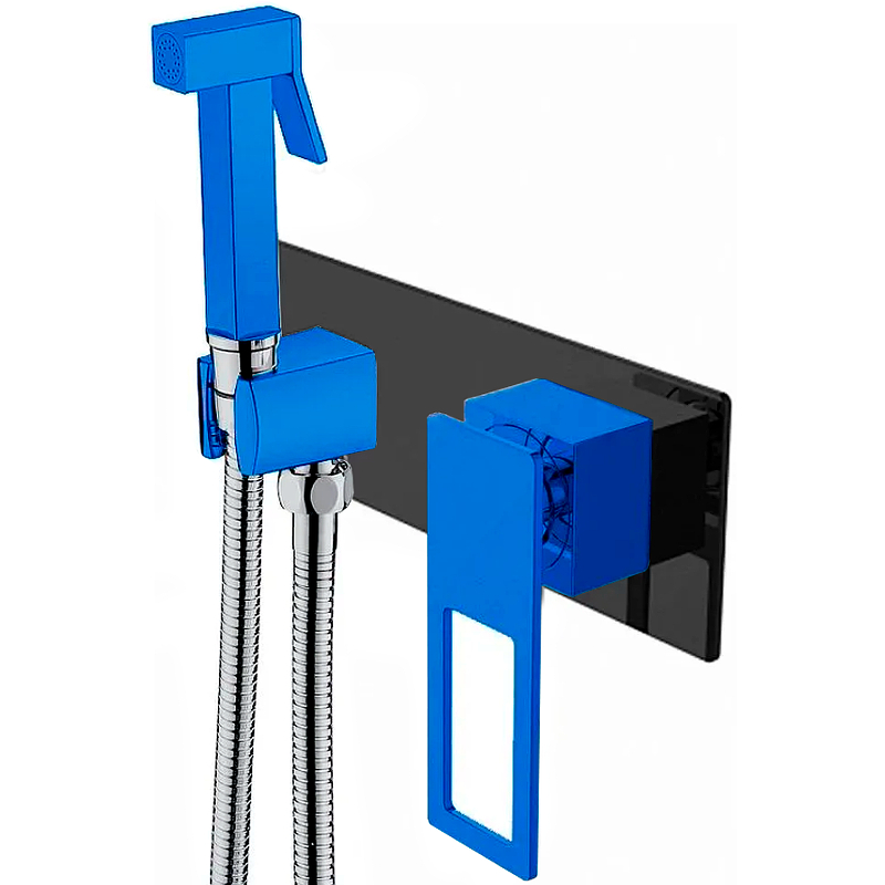 Гигиеническая лейка Q со смесителем BlackUW Гигиеническая лейка Q со смесителем BlackUW