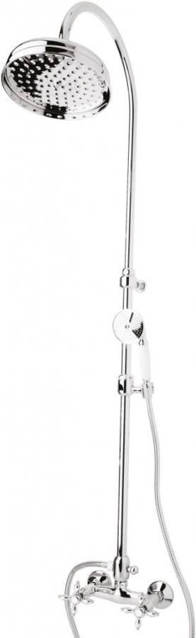 NOSTALGIA-CD-30-03/24-M Душевая колонна со смесителем, верхним и ручным душем, цвет золото NOSTALGIA-CD-30-03/24-M Душевая колонна со смесителем, верхним и ручным душем, цвет золото