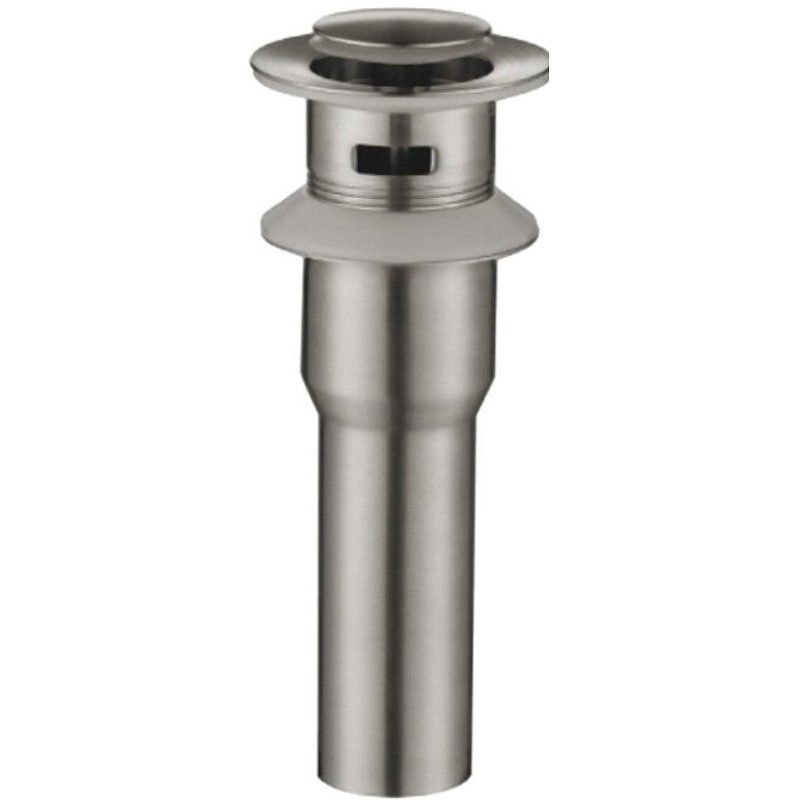 BB-PCU-02-IN Донный клапан для накладных раковин с системой Клик-клак с переливом, нержавеющая сталь, сатин BB-PCU-02-IN Донный клапан для накладных раковин с системой Клик-клак с переливом, нержавеющая сталь, сатин