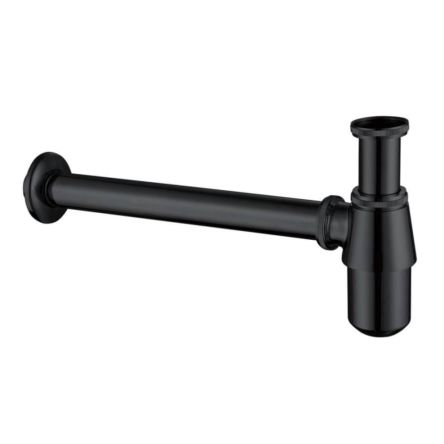 Сифон для раковины ABBER AF0032B черный матовый Сифон для раковины ABBER AF0032B черный матовый