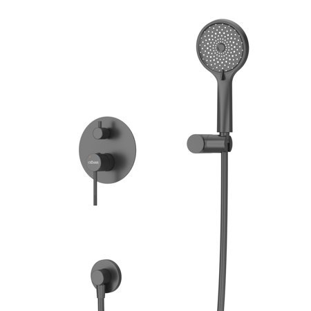 RELAX-DSET-IN Душевой комплект встраиваемый (смеситель встраиваемый, верхний душ, ручной душ со шлангом, штуцер с держателем), сатин RELAX-DSET-IN Душевой комплект встраиваемый (смеситель встраиваемый, верхний душ, ручной душ со шлангом, штуцер с держателем), сатин