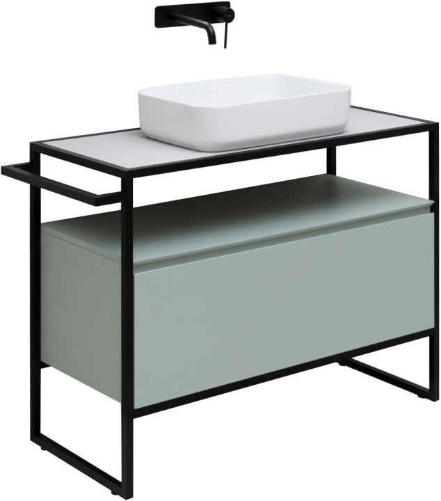 Тумба под раковину Allen Brau Priority 100 1.31003.PWM папирус матовый Тумба под раковину Allen Brau Priority 100 1.31003.PWM папирус матовый