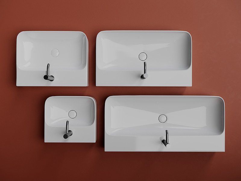 Умывальник AURA с 1 отверстием для смесителя, без перелива 1000*470*135мм Умывальник AURA с 1 отверстием для смесителя, без перелива 1000*470*135мм